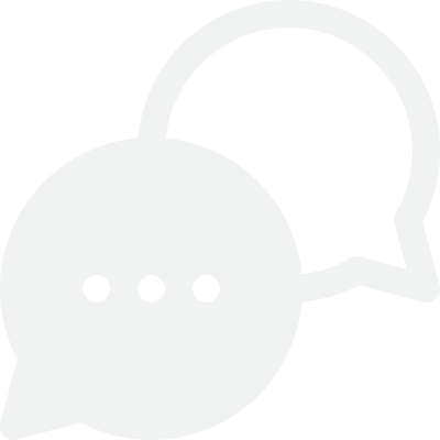 Speech bubbles icon with three dots indicating conversation or messaging